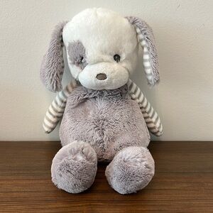 ebba - Medium Gray Lil' Stripeez - 12" Grayson - Playful Baby Stuffed Animal